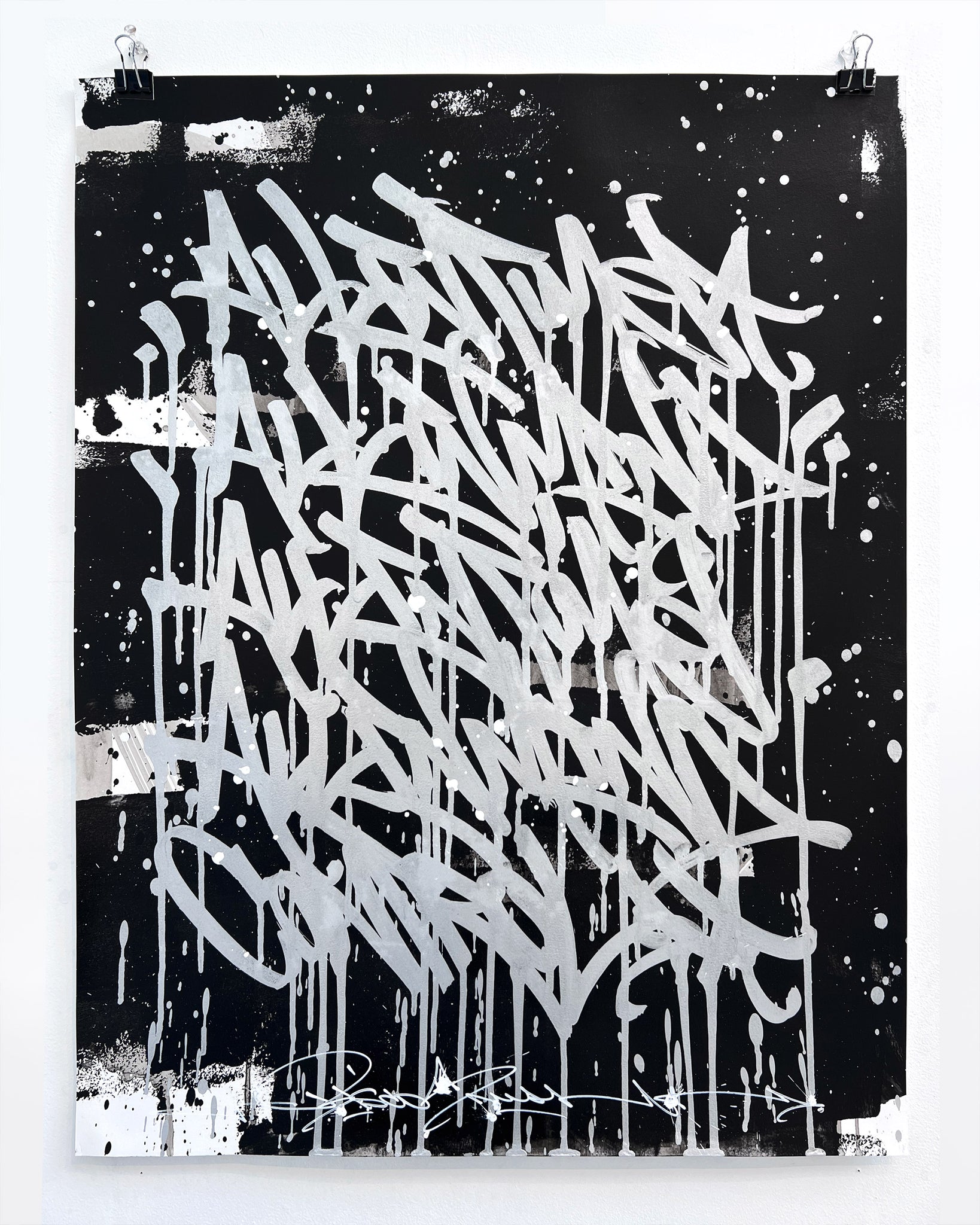 CONTROL / all in time, all in mind - 18.5 x 24 in