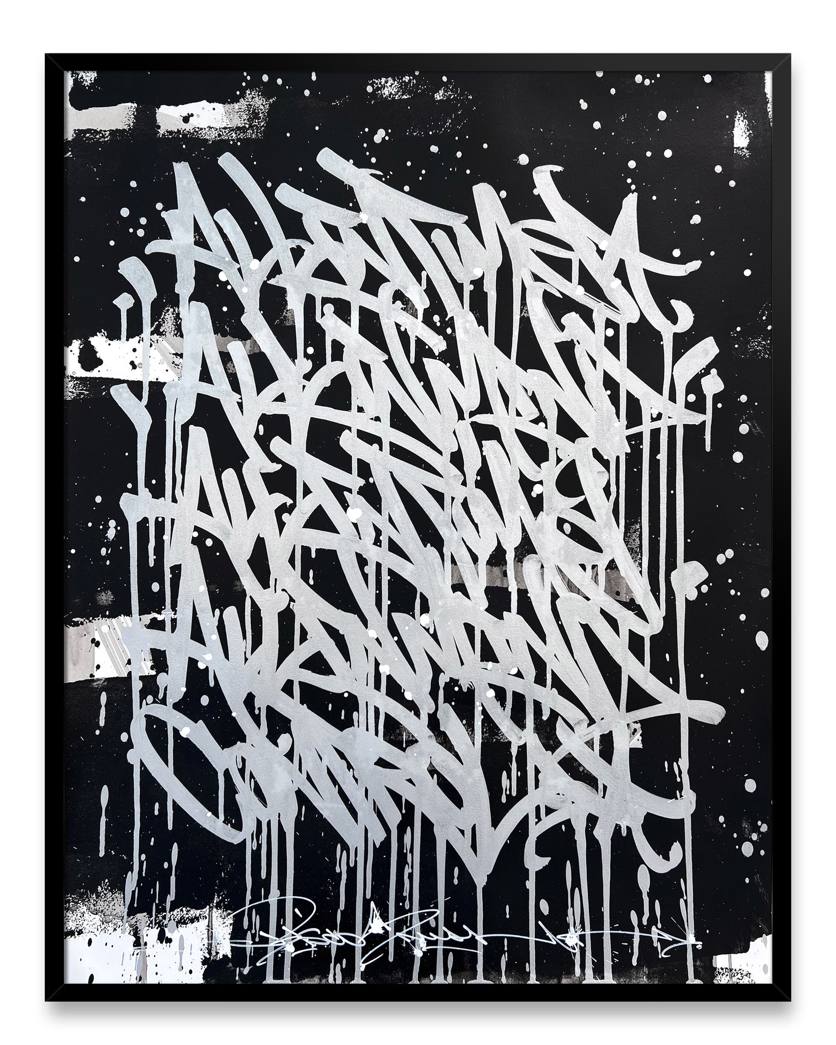 CONTROL / all in time, all in mind - 18.5 x 24 in