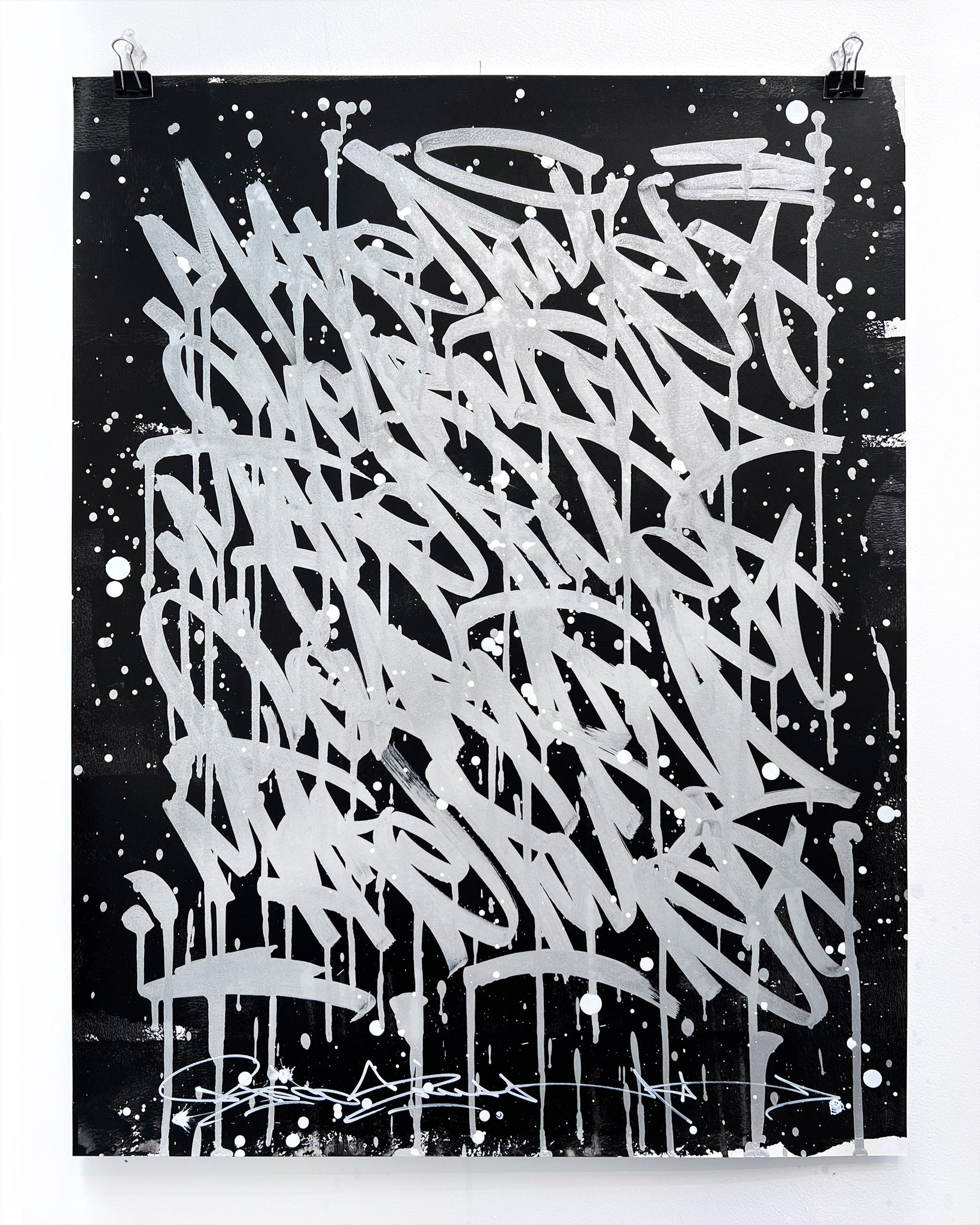 CONTROL / make time, clear mind - 18.5 x 24 in