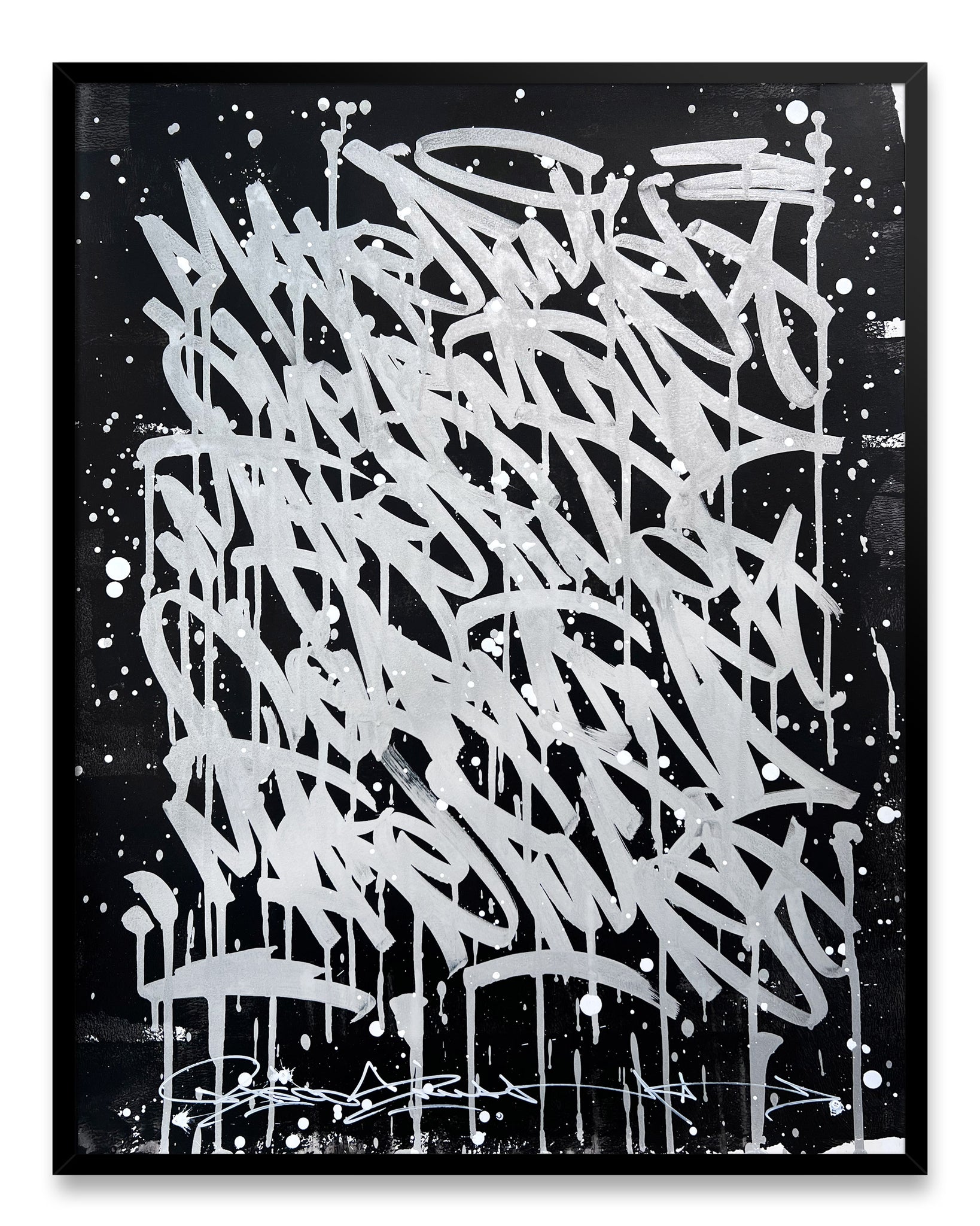 CONTROL / make time, clear mind - 18.5 x 24 in