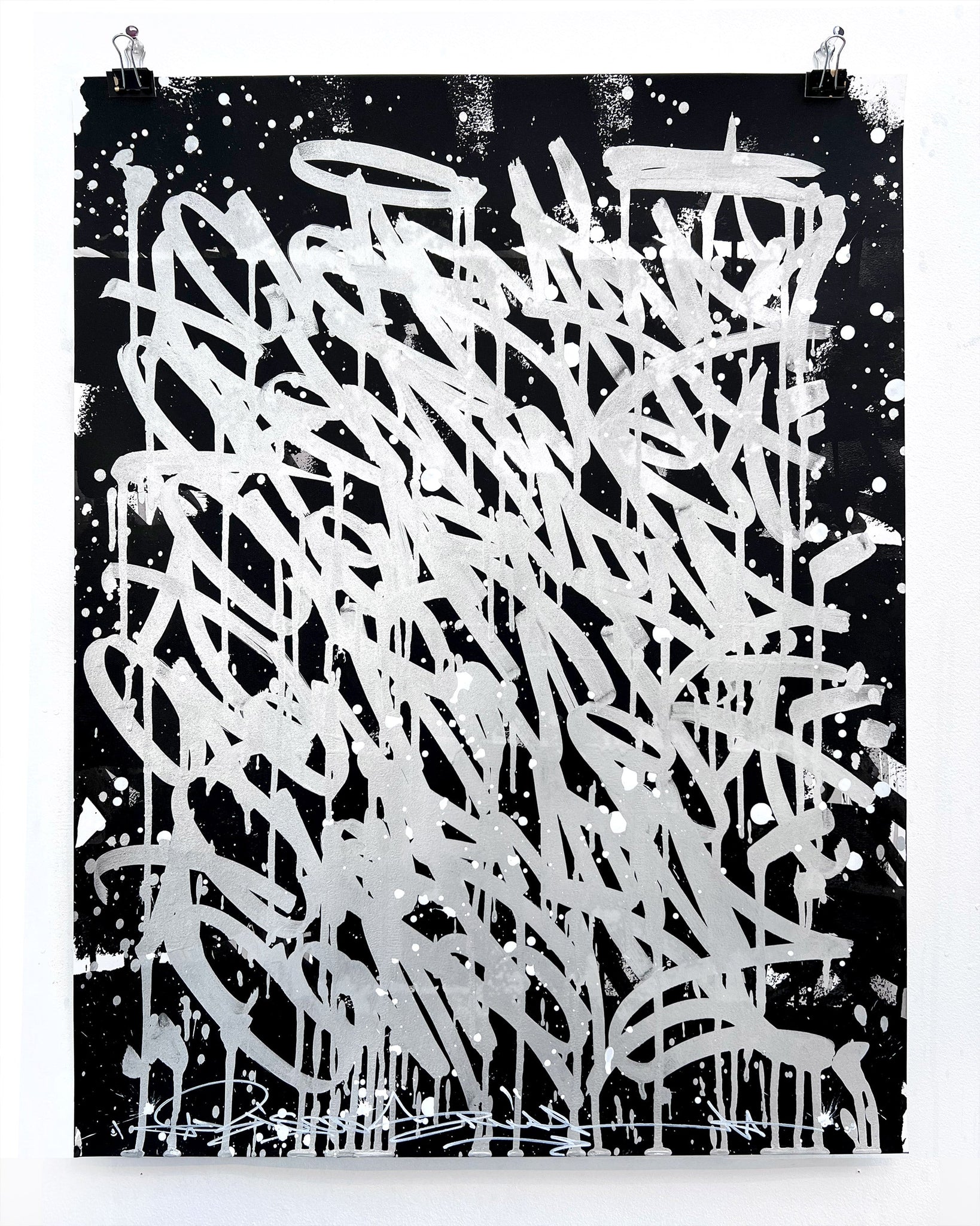 CONTROL / clear mind, open time 2 - 18.5 x 24 in