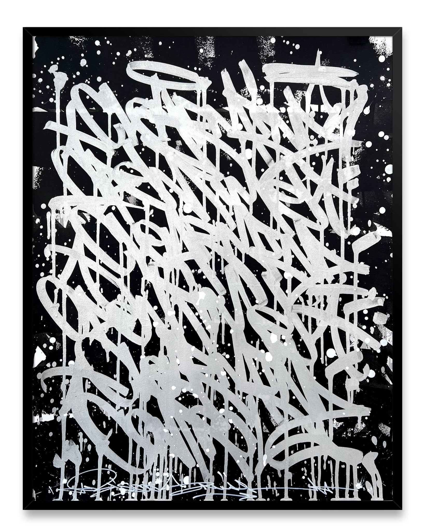 CONTROL / clear mind, open time 2 - 18.5 x 24 in