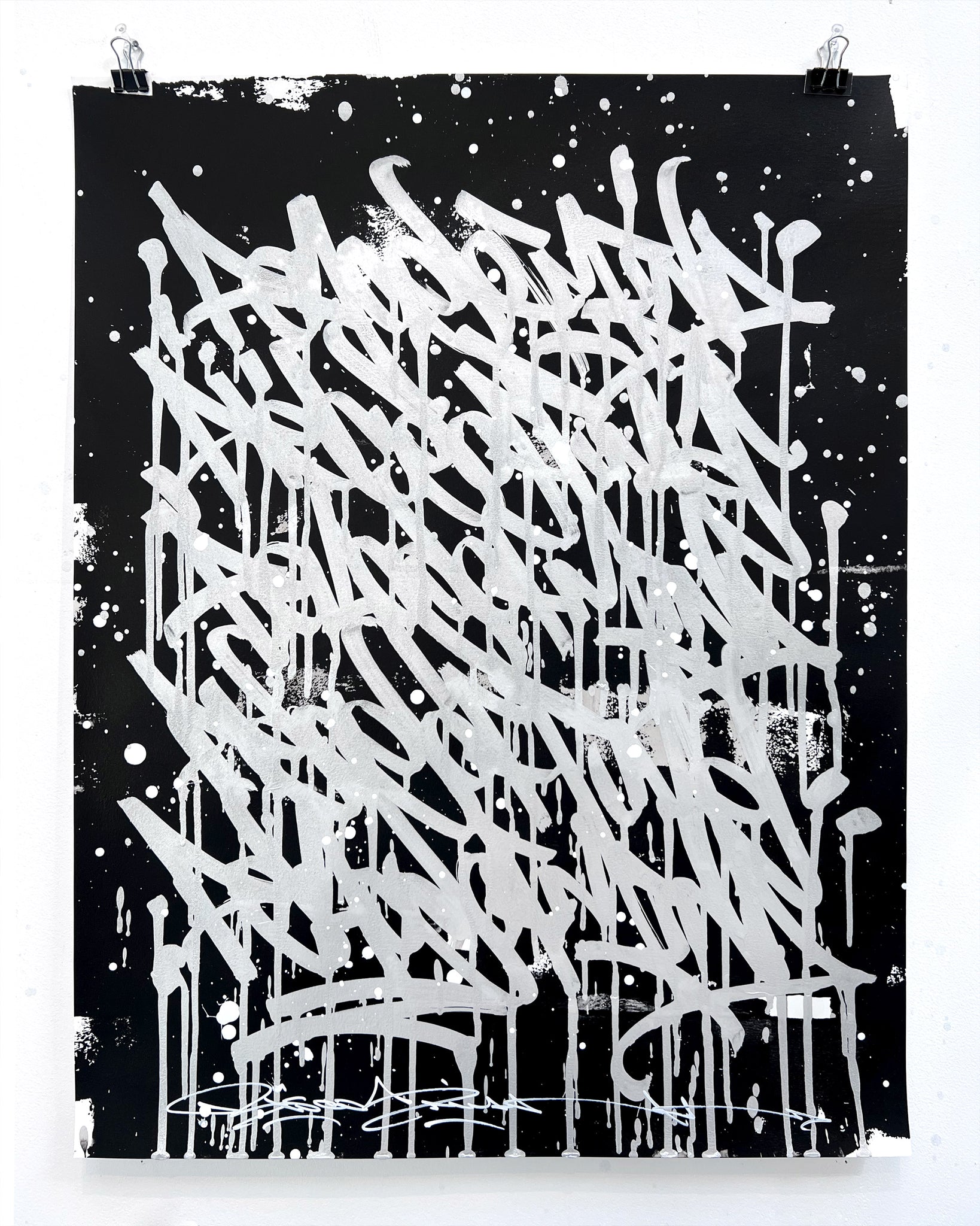 CONTROL / peace of mind, piece of time - 18.5 x 24 in