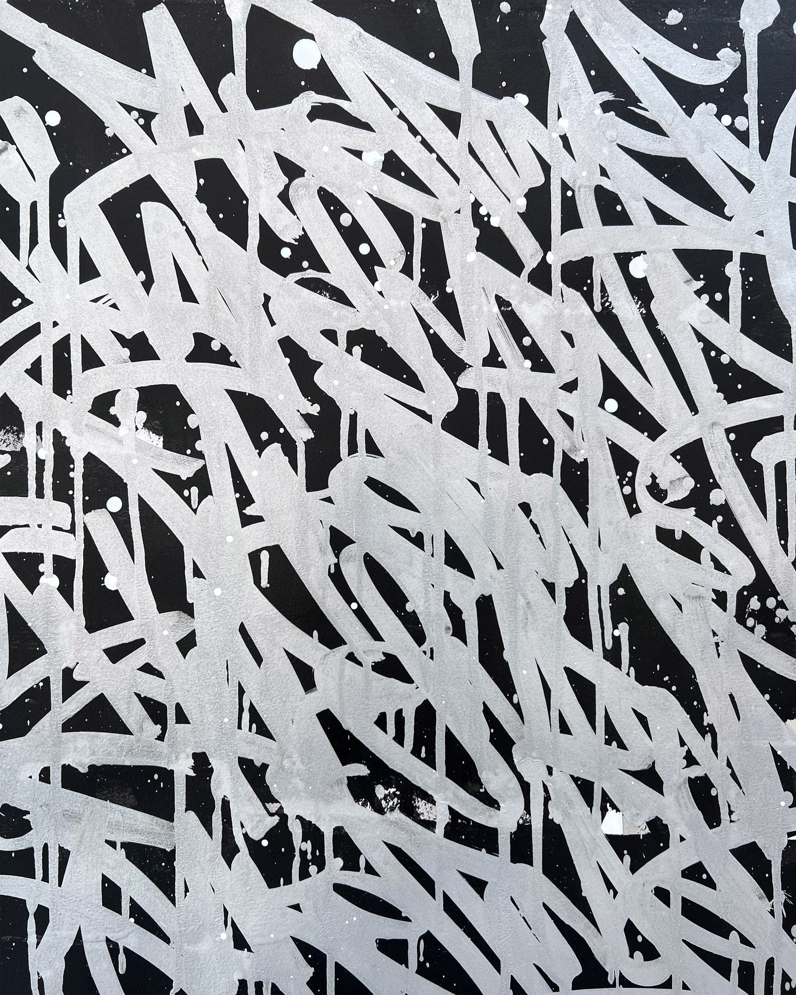 CONTROL / take time, shape mind - 18.5 x 24 in