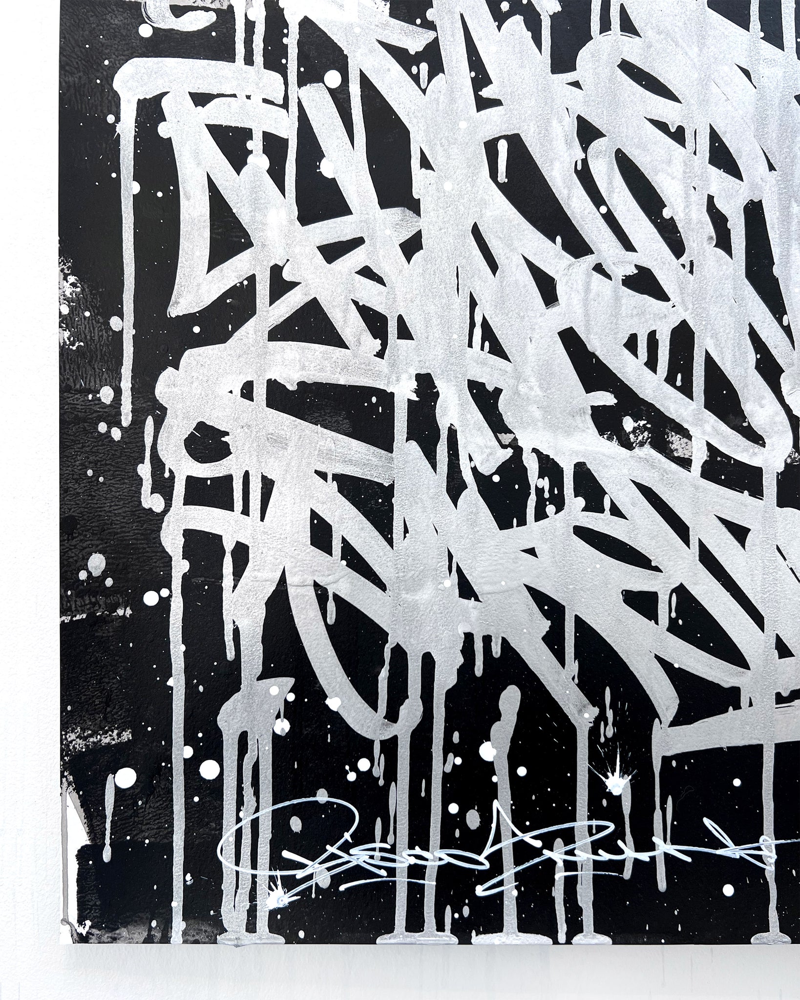 CONTROL / take time, shape mind - 18.5 x 24 in