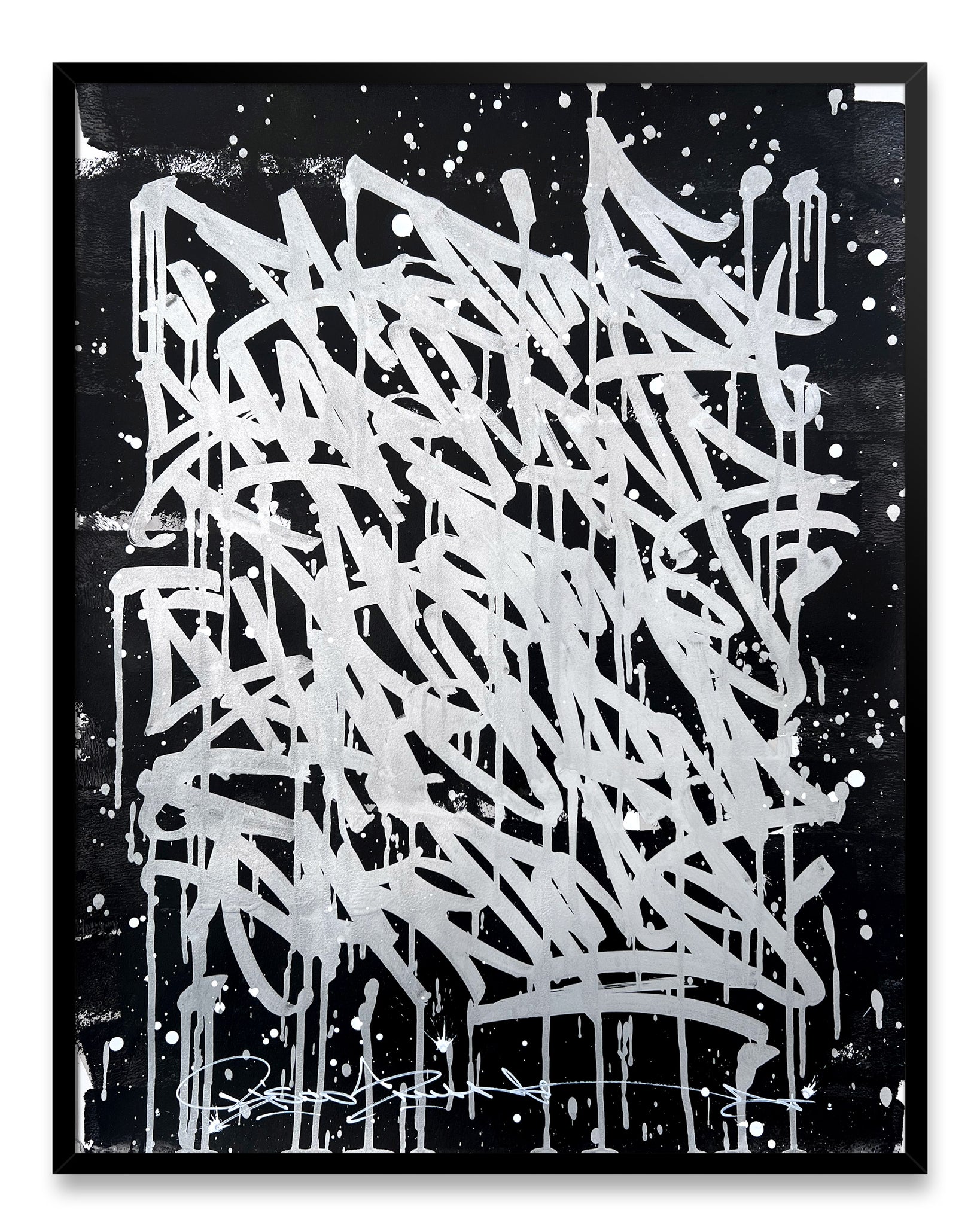 CONTROL / take time, shape mind - 18.5 x 24 in