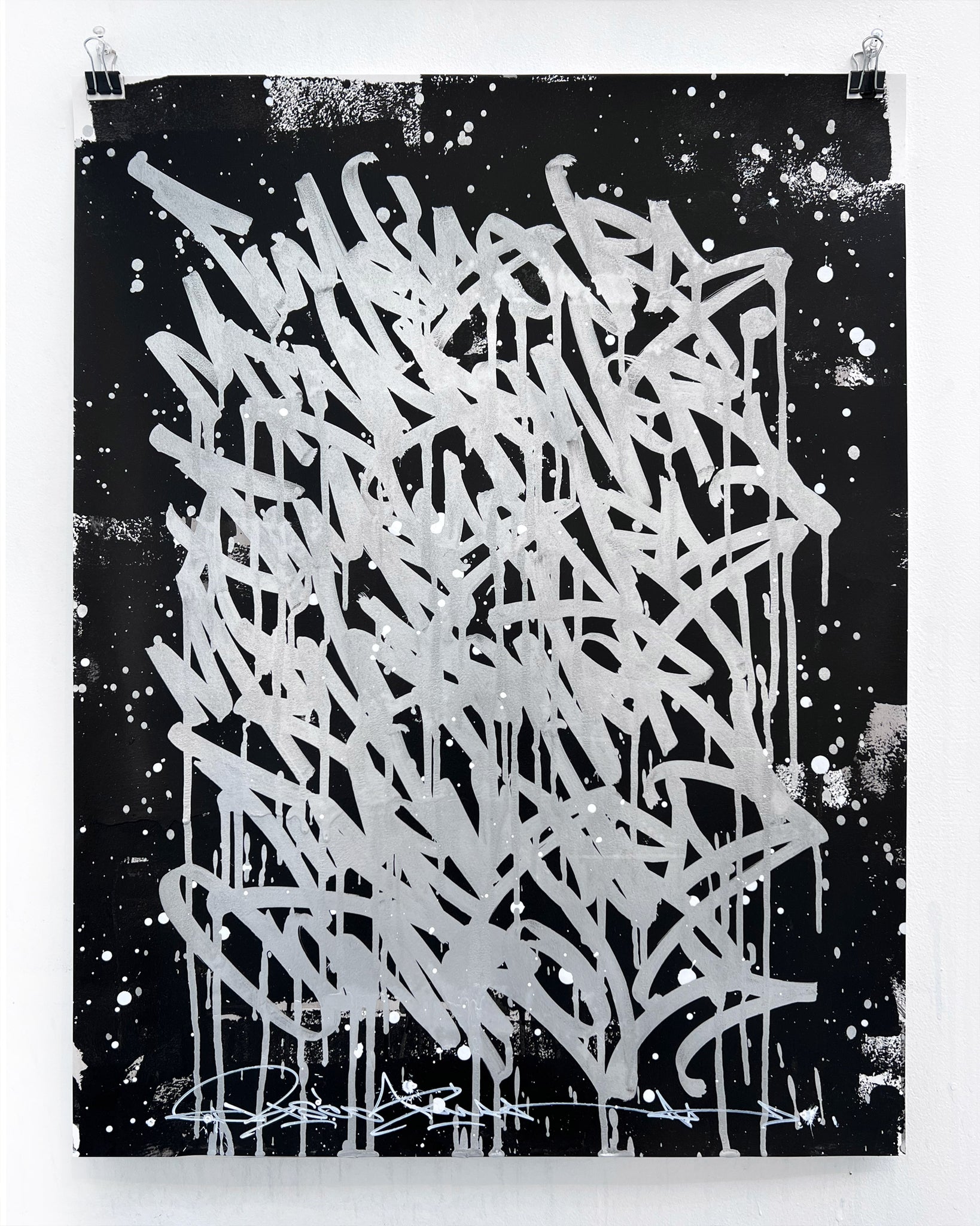 CONTROL / time is ours, mind power - 18.5 x 24 in