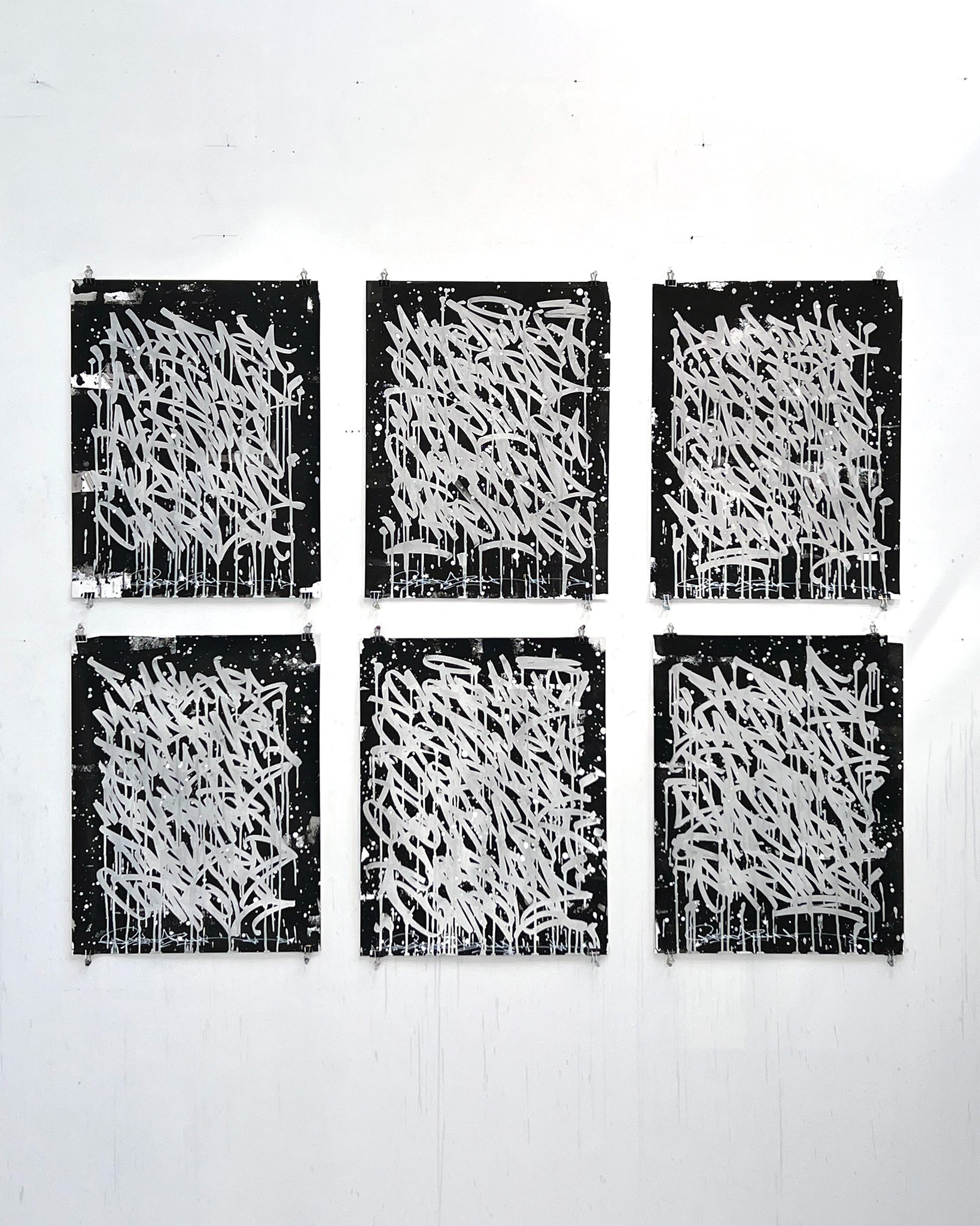 CONTROL / clear mind, open time - 18.5 x 24 in