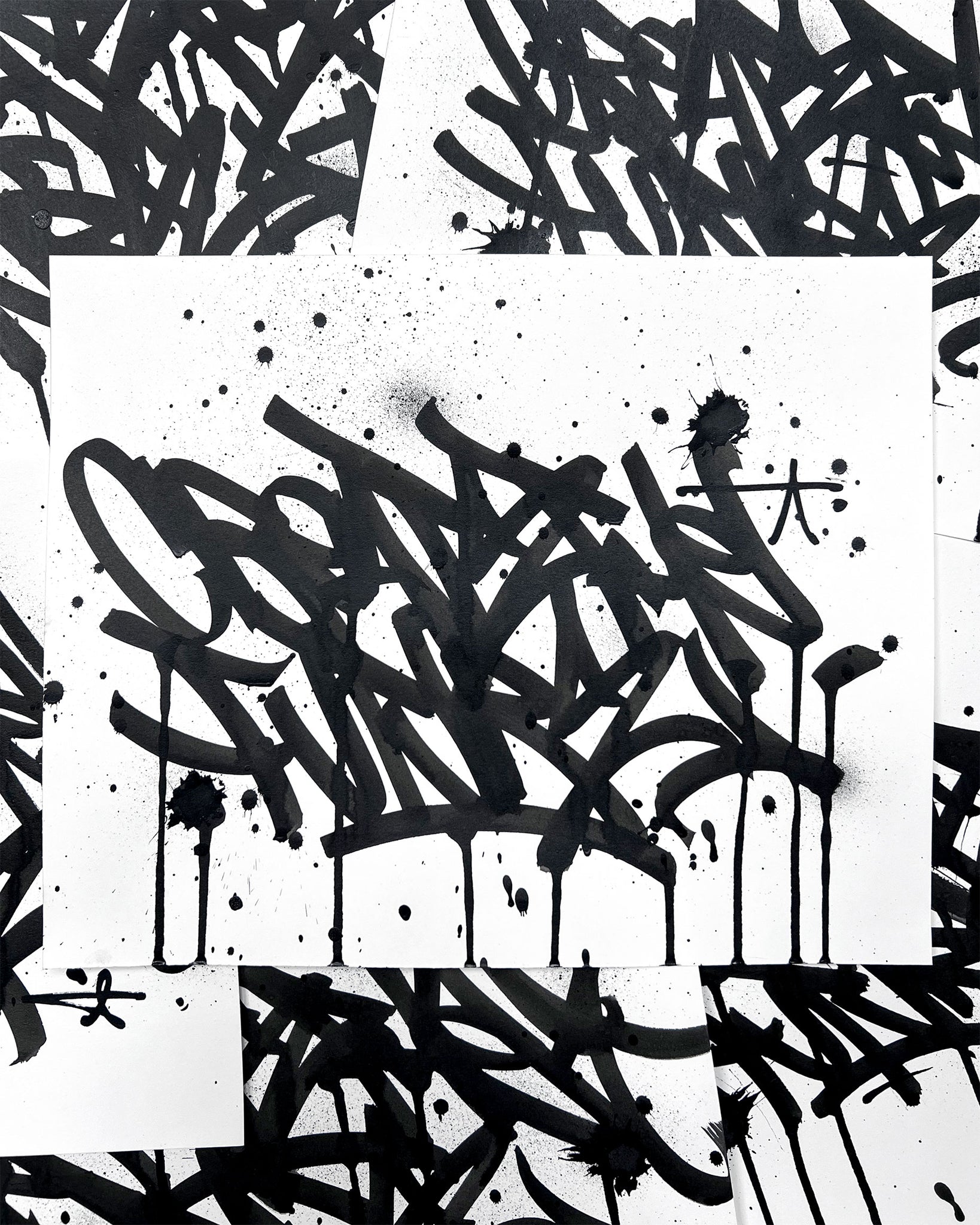 CTF 01 / Original ink on paper - 35 x 28 cm / 11 x 14 in