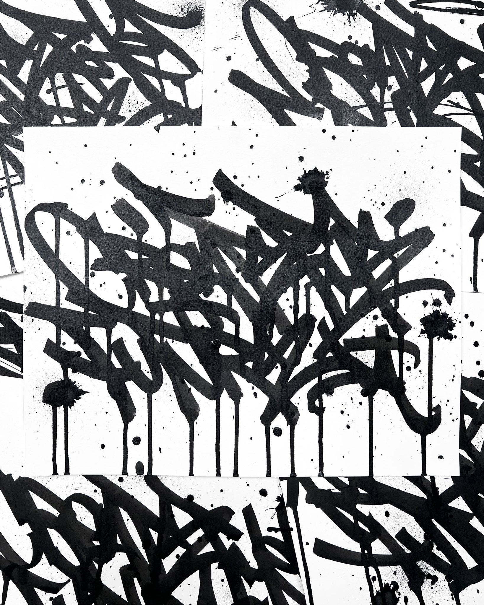 CTF 05 / Original ink on paper - 35 x 28 cm / 11 x 14 in