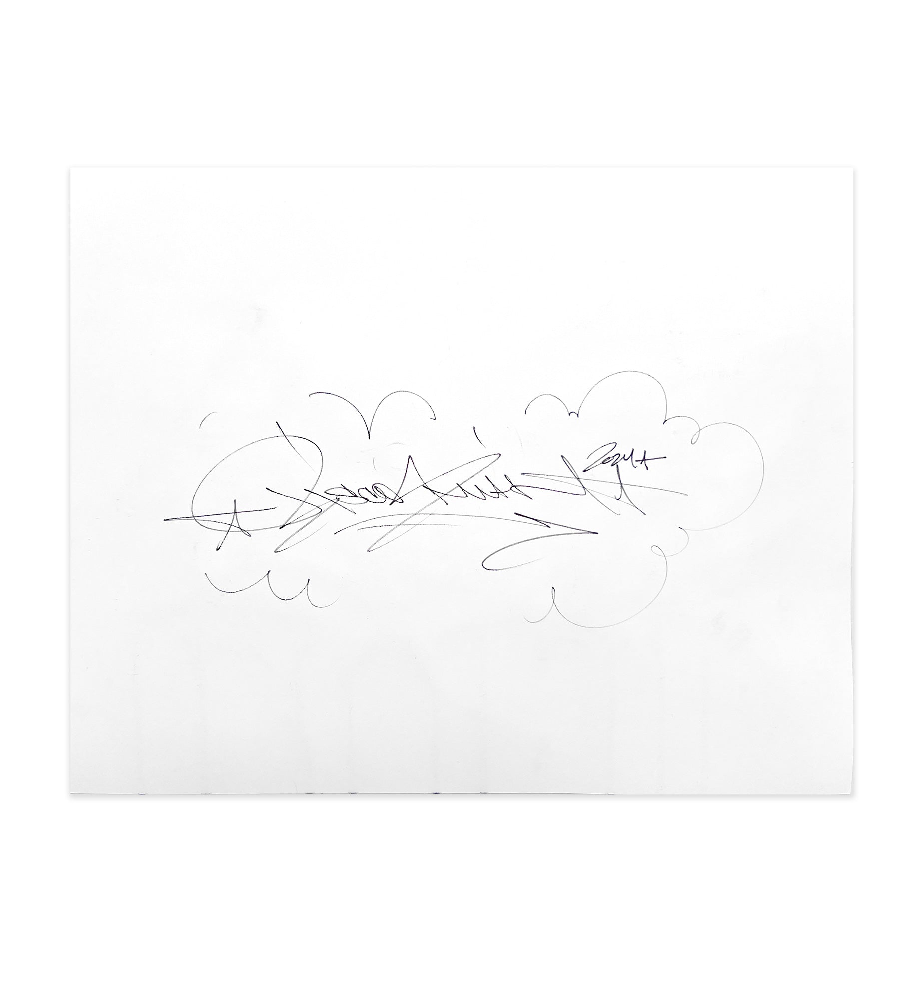 CTF 04 / Original ink on paper - 35 x 28 cm / 11 x 14 in