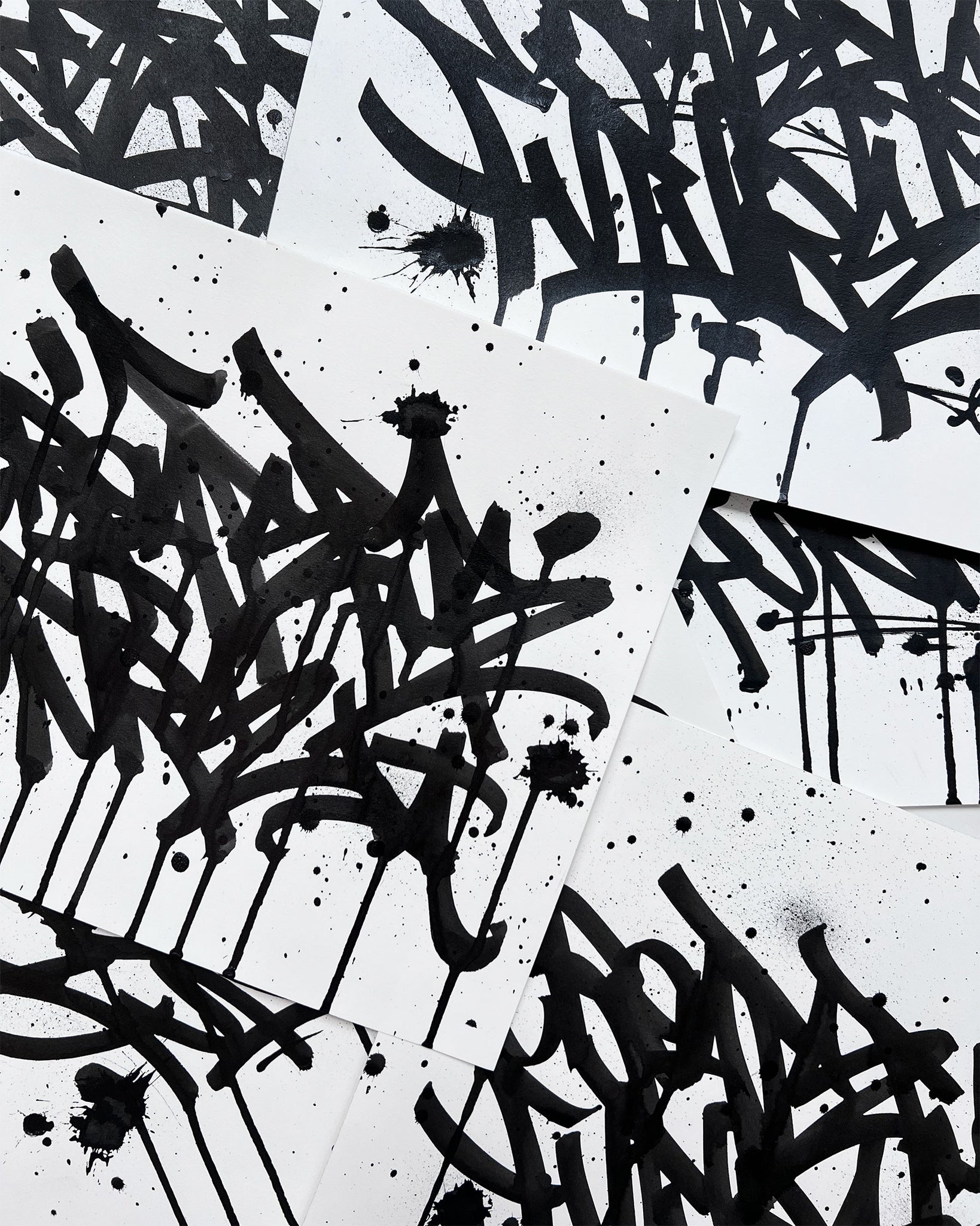 CTF 04 / Original ink on paper - 35 x 28 cm / 11 x 14 in