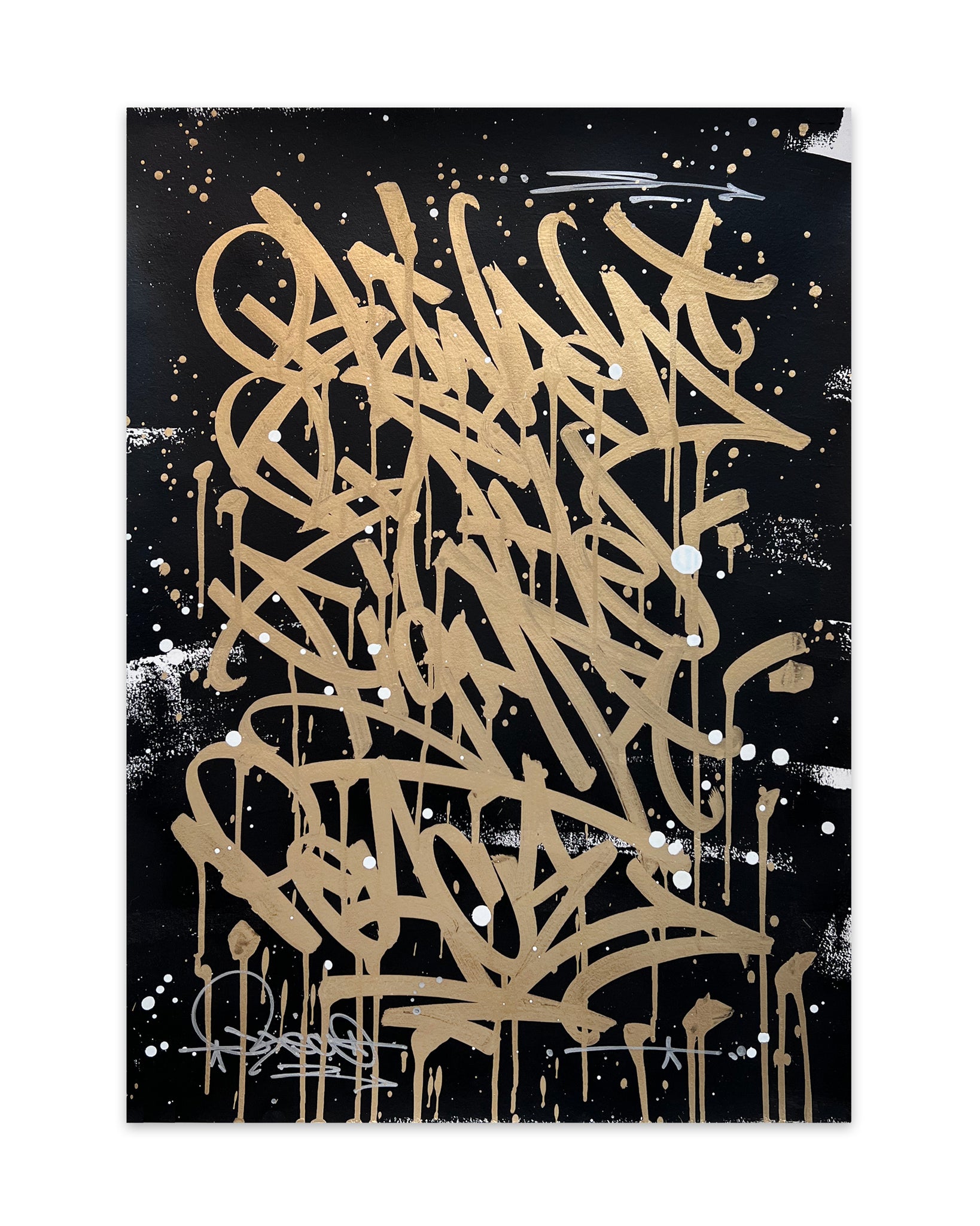 Blinded By The Fight - 50 x 70 cm, 20 x 28 in