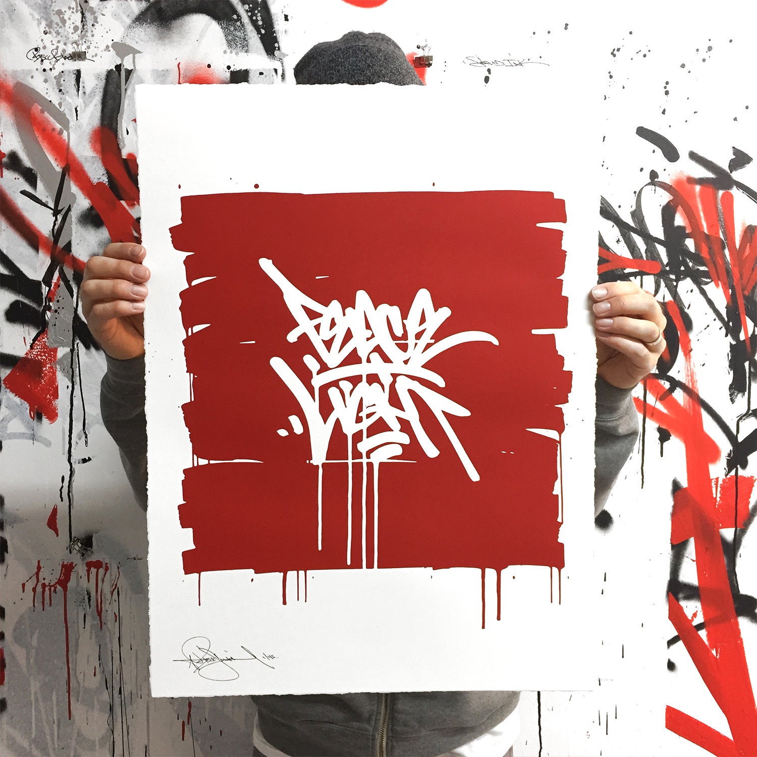 WARRIORS LIGHT - 18x24 - Bisco Smith