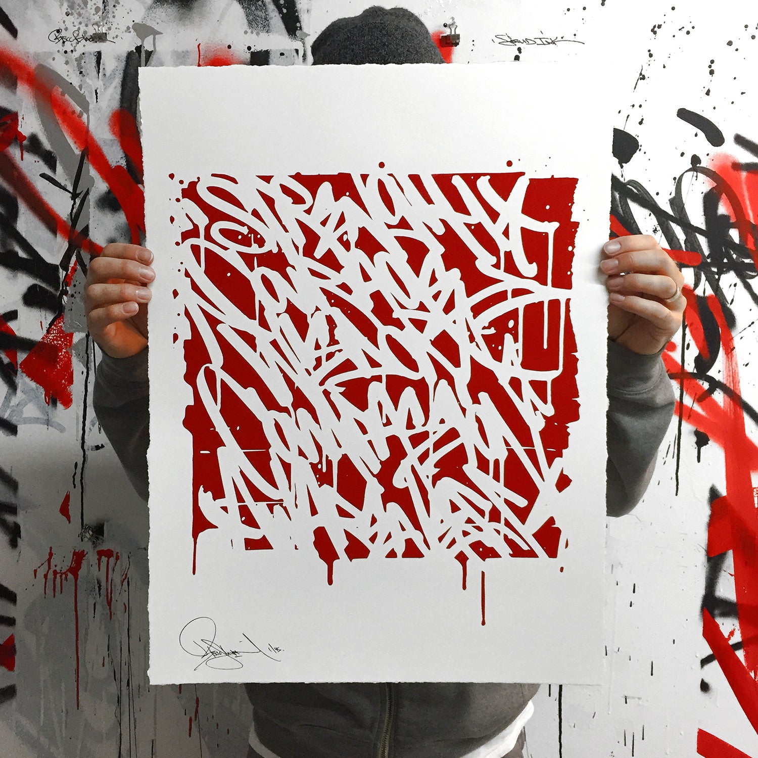 WARRIORS WORDS - 18x24 - Bisco Smith