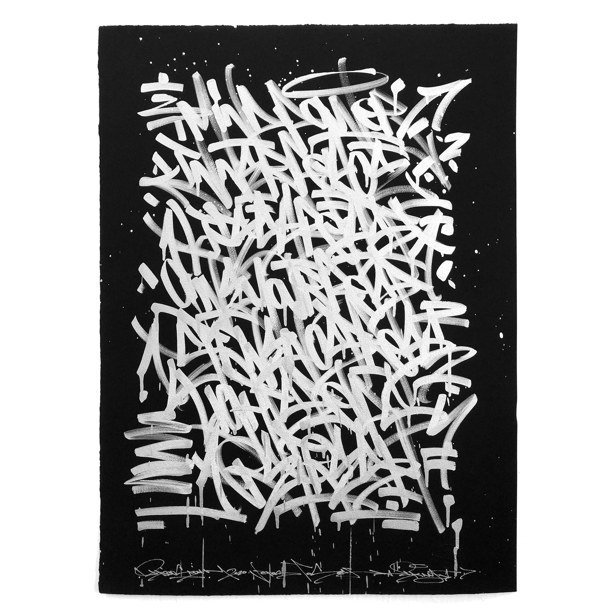 MIND POWER (notes to self) 22x30 - Bisco Smith