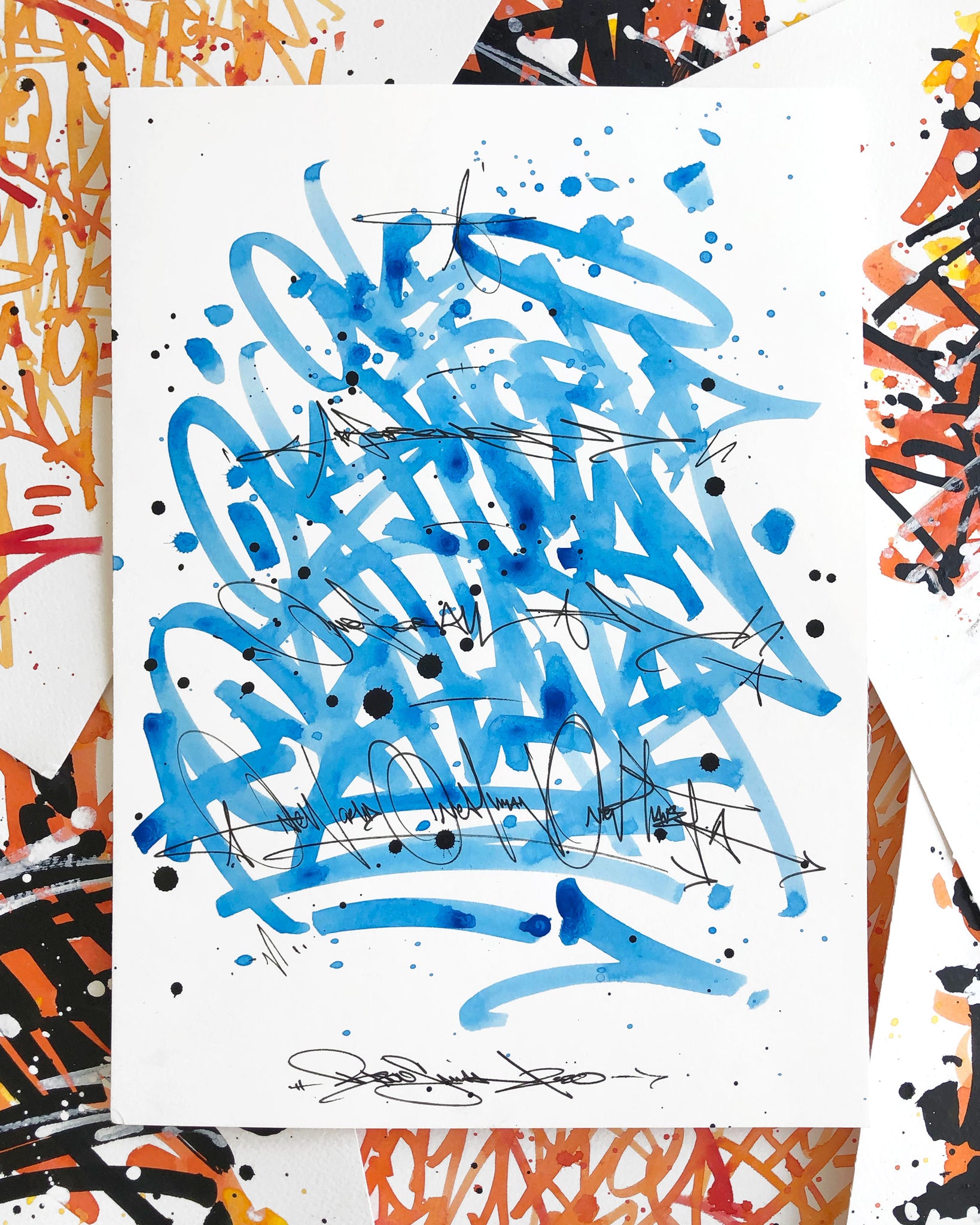 One World One Human One Planet 2/2 (10x14) - Bisco Smith