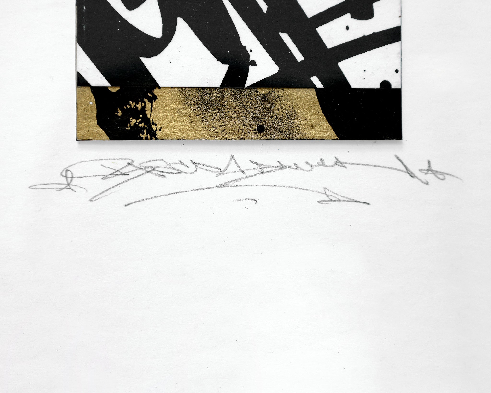 Gold Bars 8/9 - 8 x 10 in / 20 x 26 cm