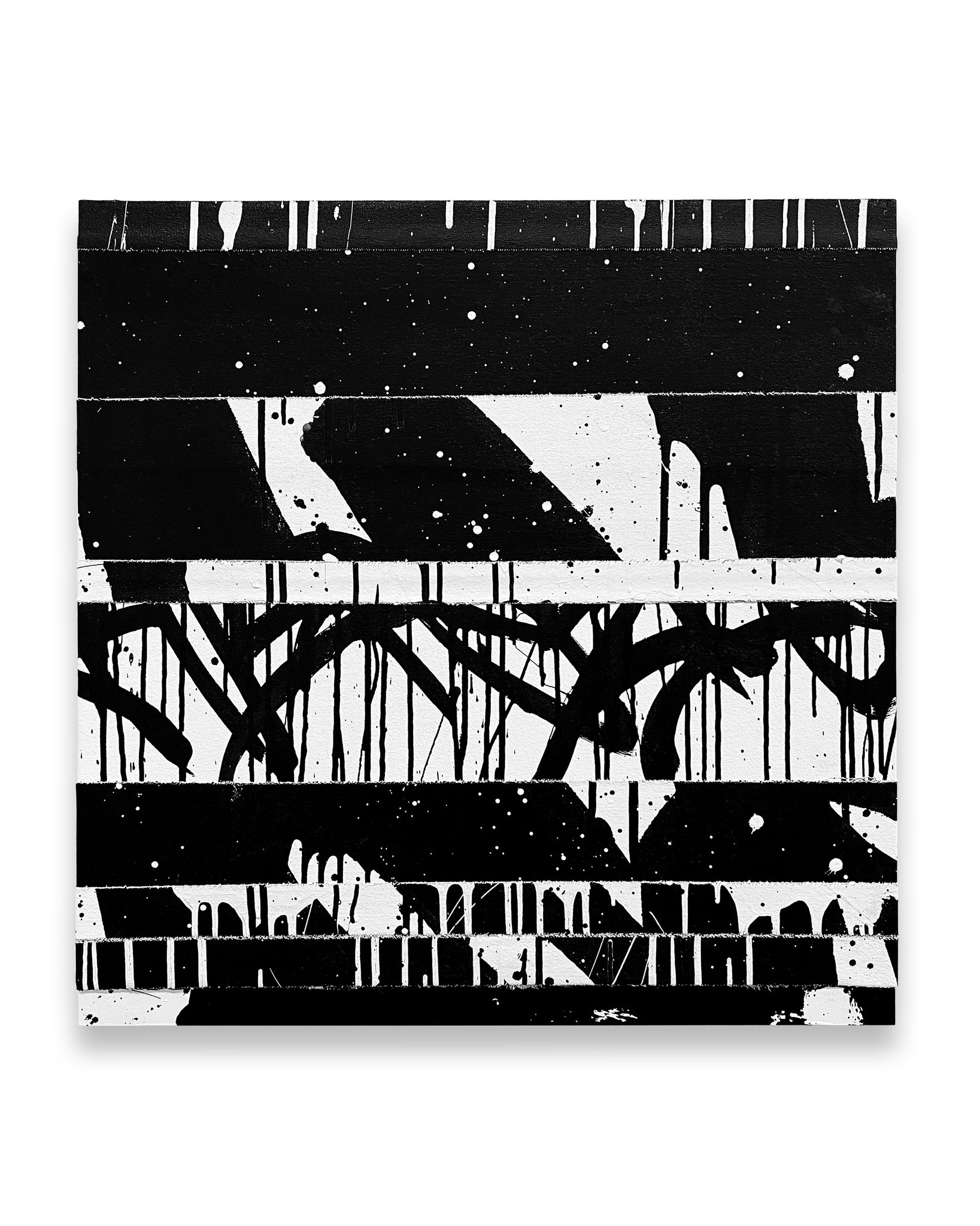 REMIX / BW 02- 60 x 60 cm, 24 x 24 in