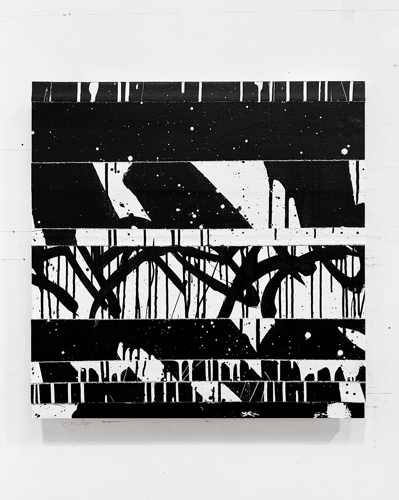 REMIX / BW 02- 60 x 60 cm, 24 x 24 in