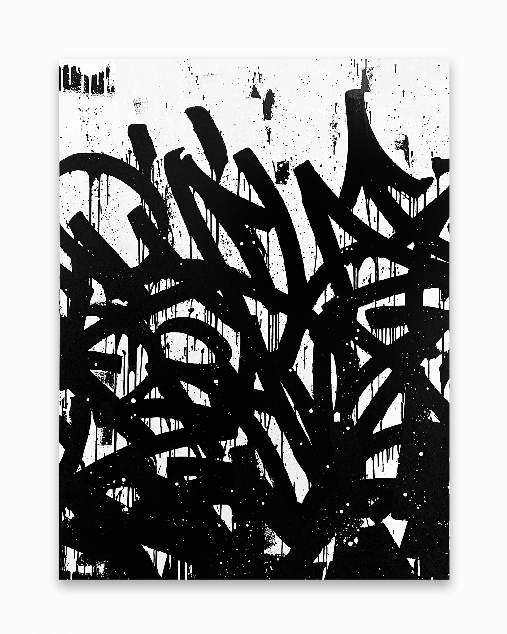 BUILD BRAVE - painting on canvas