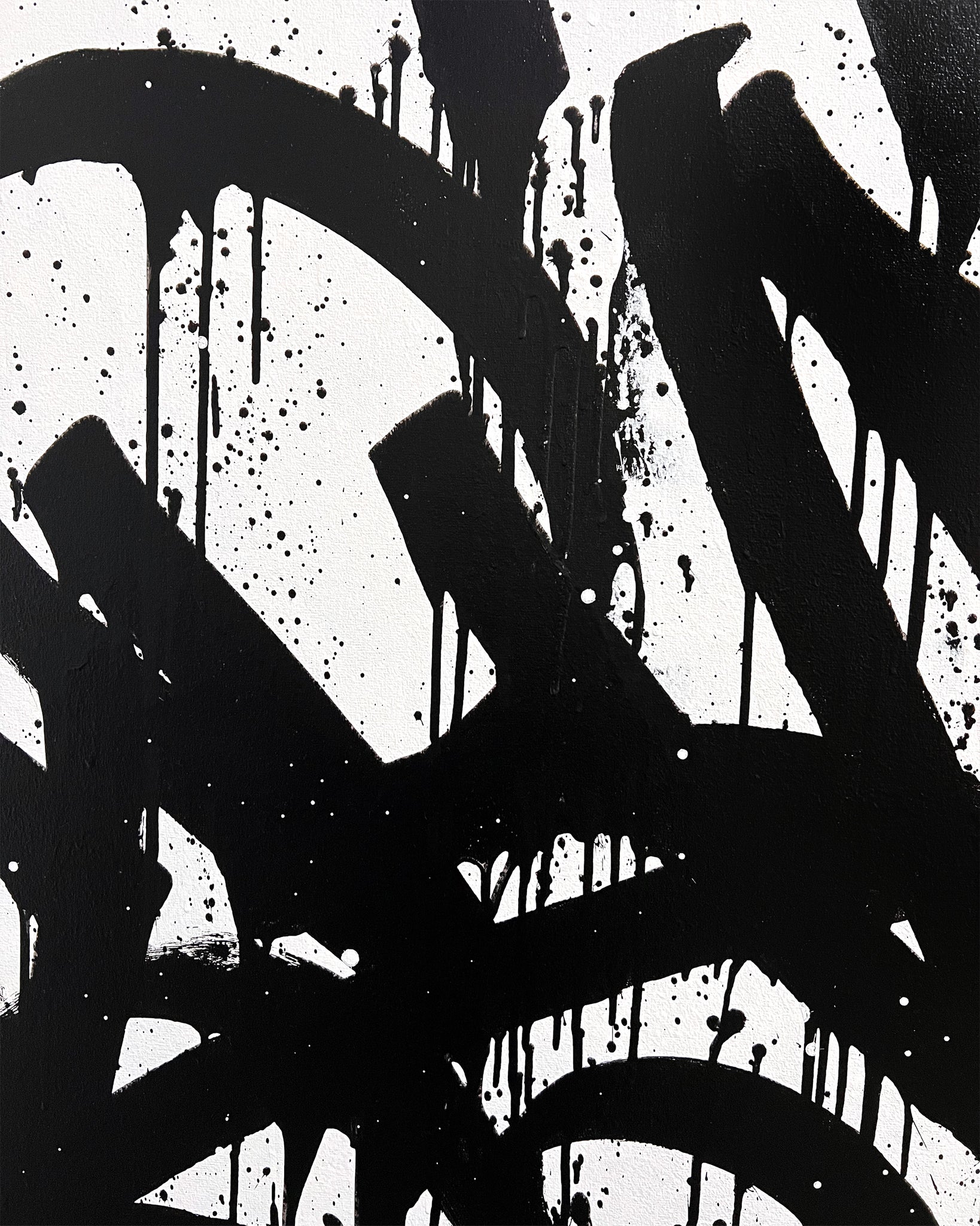 BUILD BRAVE - painting on canvas