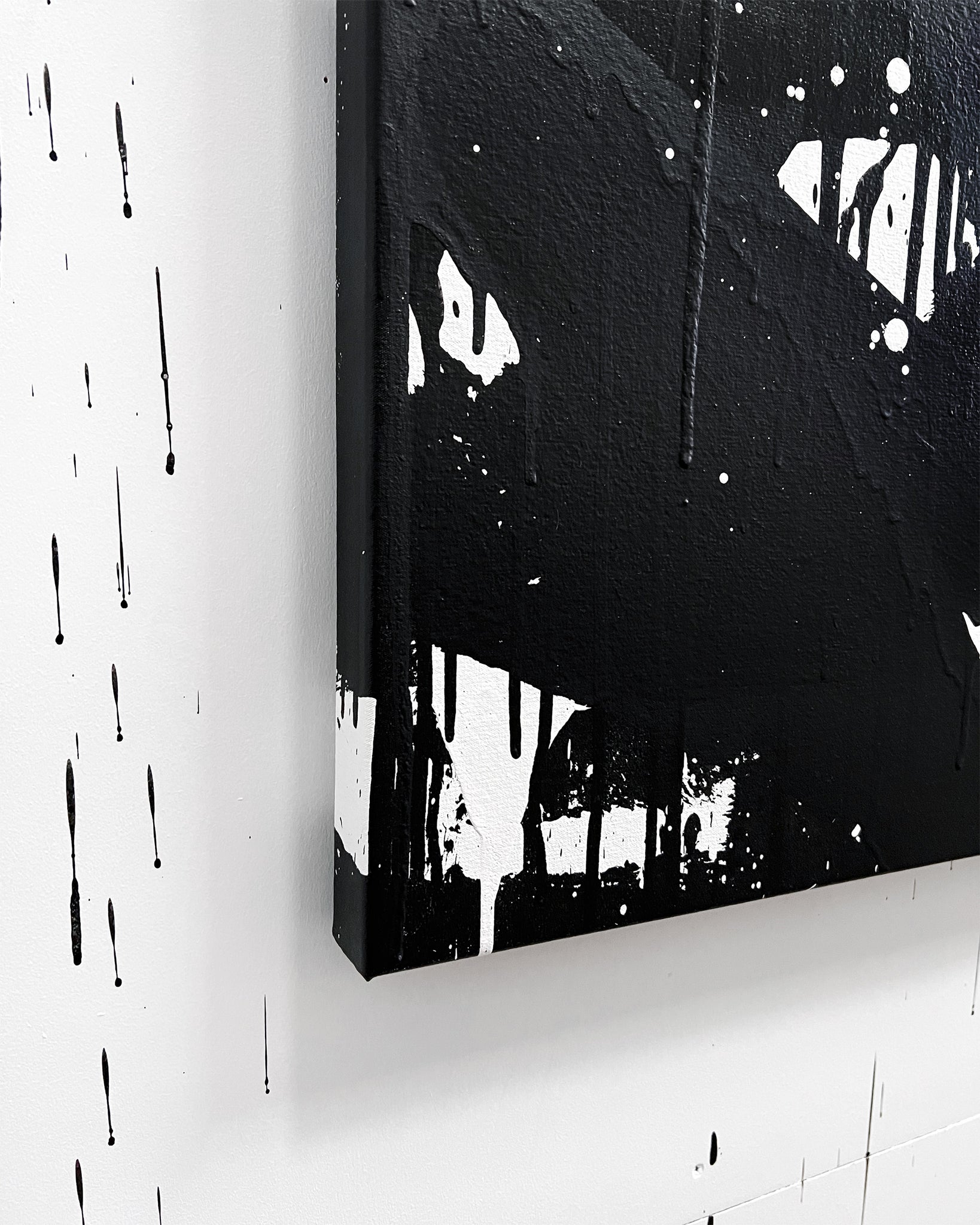 BUILD BRAVE - painting on canvas