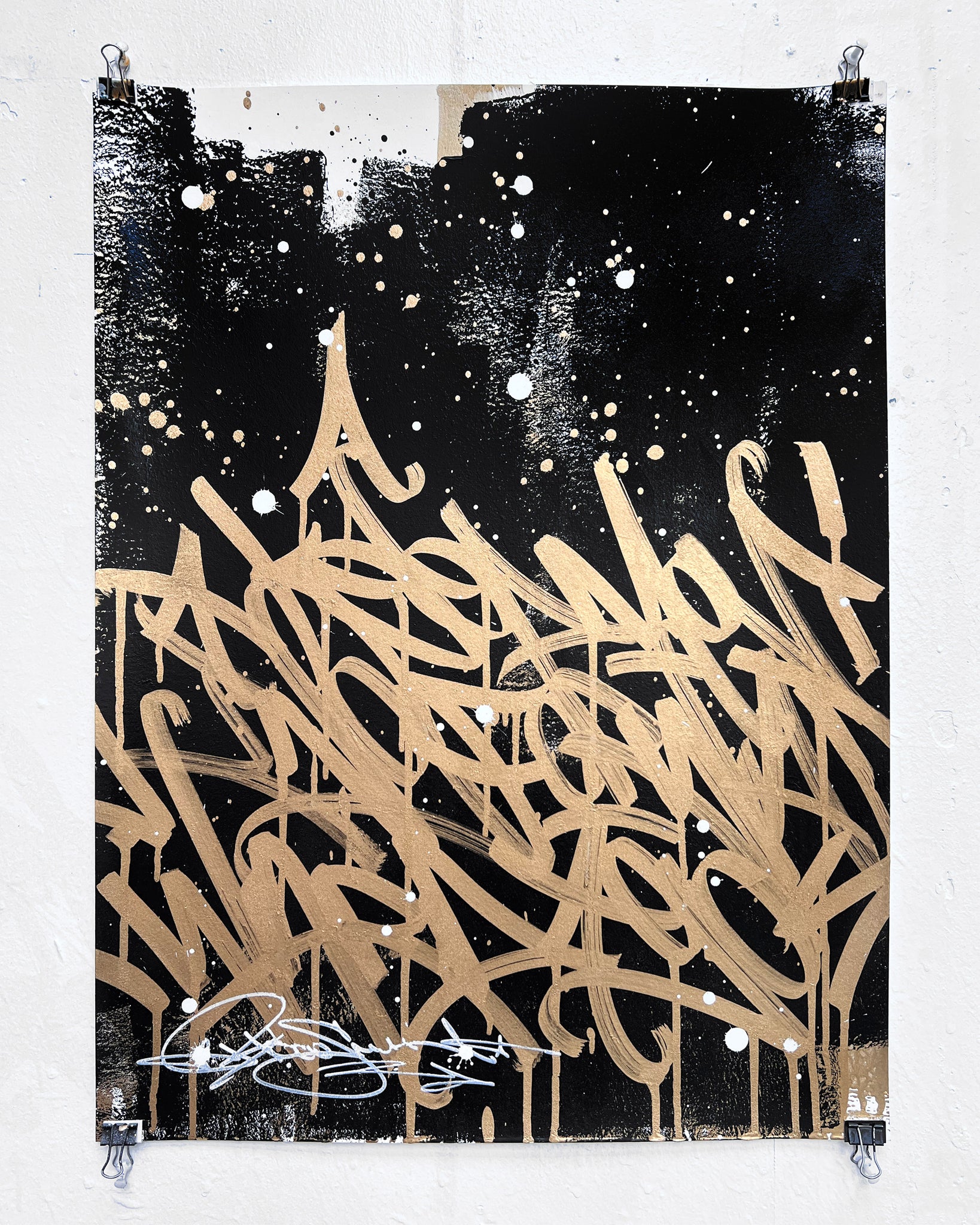 KEEP MOVING FORWARD / work on paper