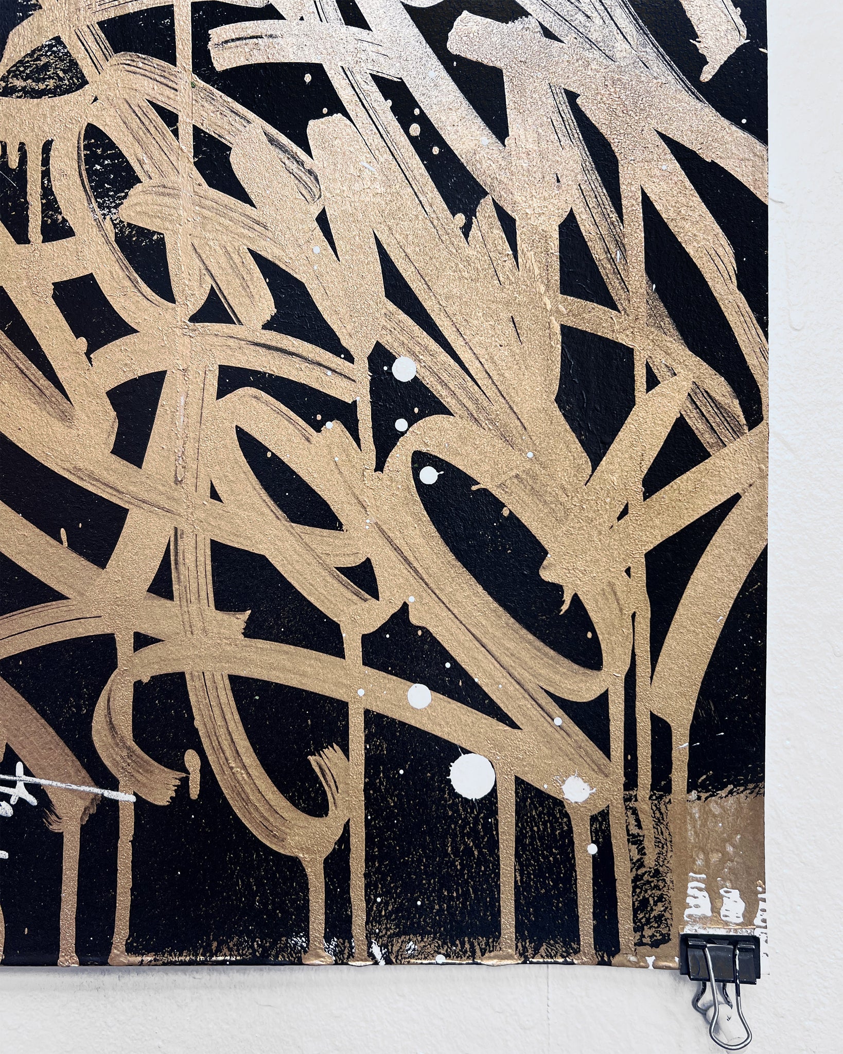 KEEP MOVING FORWARD / work on paper