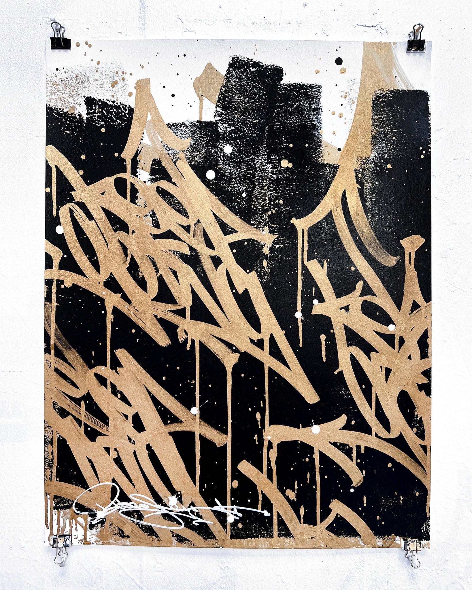 KEEP GOING, KEEP GOING / work on paper