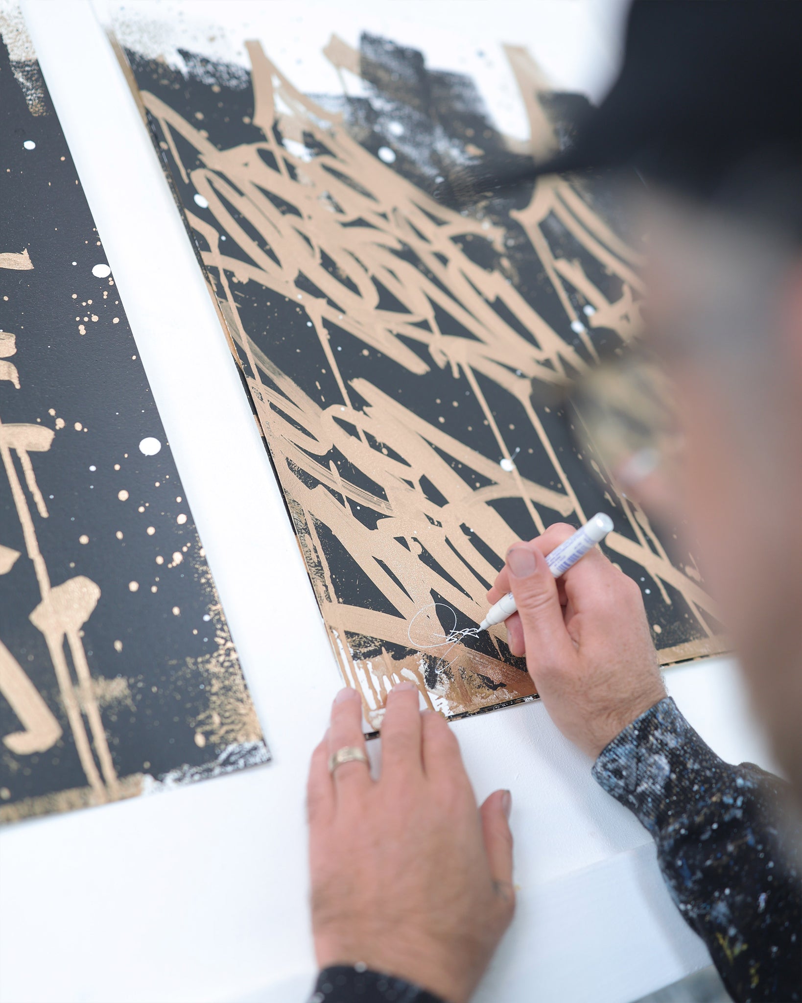 KEEP GOING, KEEP GOING / work on paper