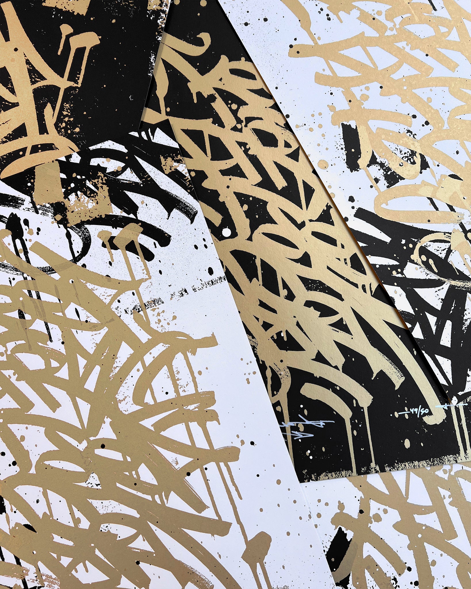 KEEP FIRE, KEEP SPIRIT / SCREEN PRINT, EDTN 50