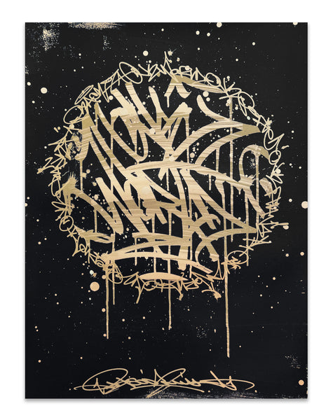 ONE WORLD 1/6 - hand embellished print