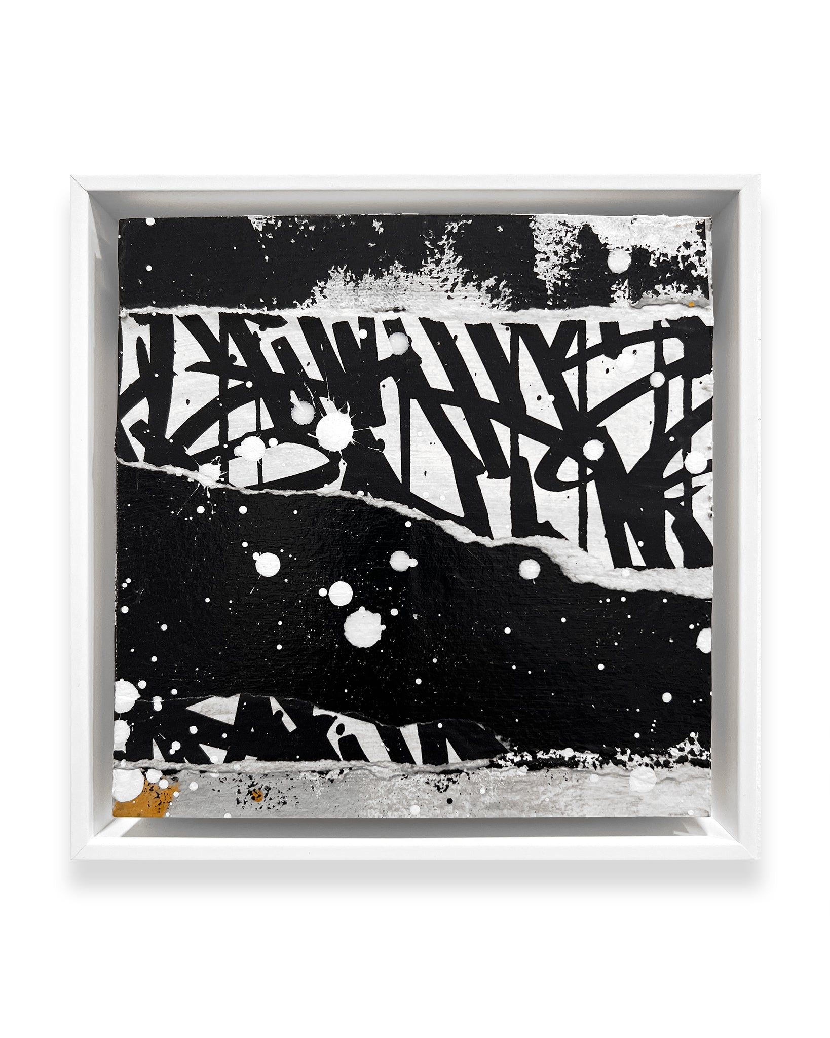 REMIX / GLD 03 - 21 x 21 cm, 8.5 x 8.5 in