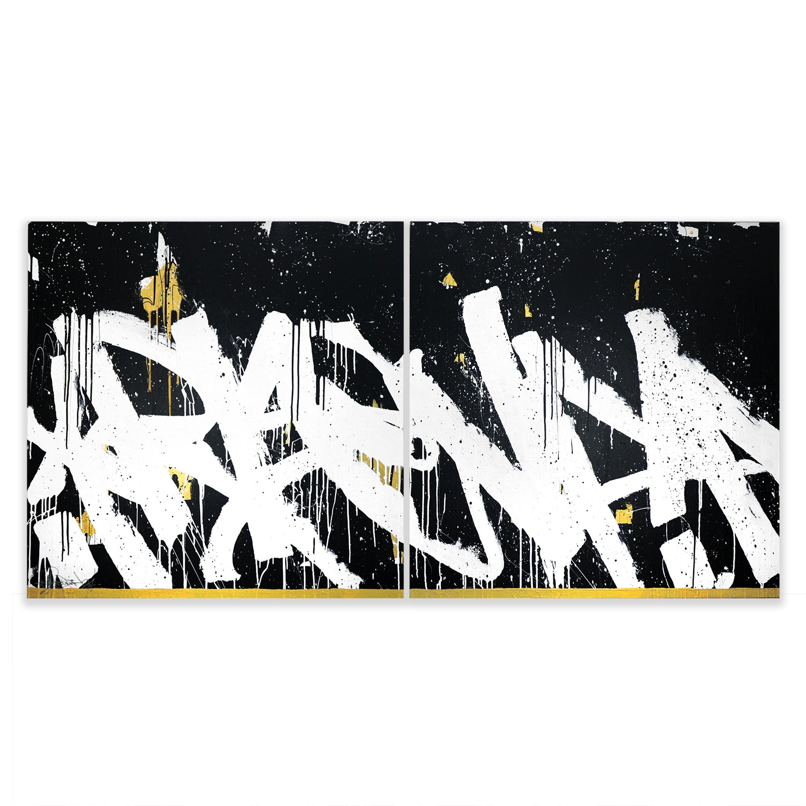 RISE (DIPTYCH) - 80X40 - Bisco Smith